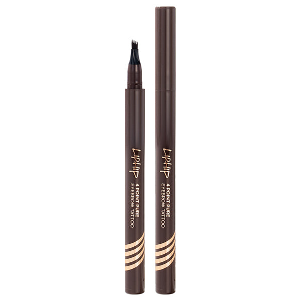 LIPHIP 4 Point Pure Eyebrow Tattoo Pen (Dark Brown)