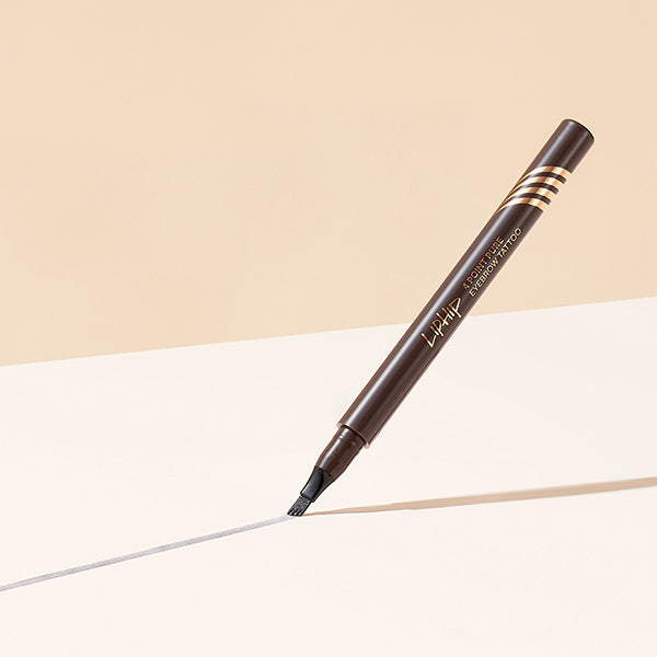 LIPHIP 4 Point Pure Eyebrow Tattoo Pen (Dark Brown)