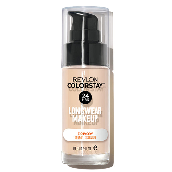 Color Stay Longwear Makeup, SPF15, PA++, 110 IVORY, 30ml