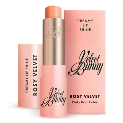 Velvet Bunny Creamy Lip Shine (Rosy Velvet), 4g