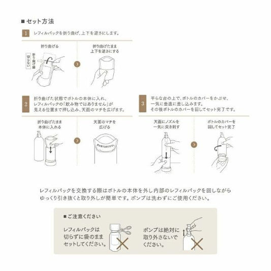 AMRITARA Lotion Bottle