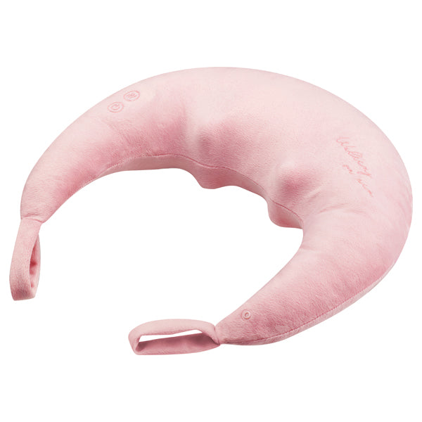 Hot Neck Massage Pillow, AC Adapter, pk (Pink), W410 x L380 x H130mm