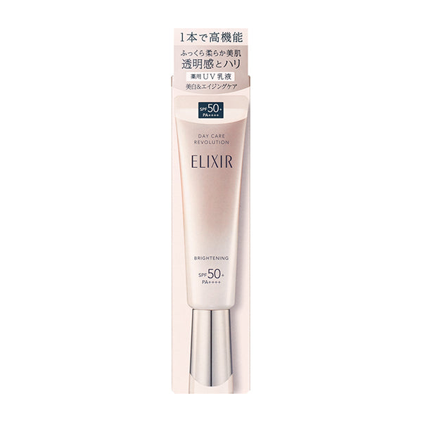 ELIXIR Day Care Revolution Brightening + ba SPF50, 35ml (Moist, Smooth)