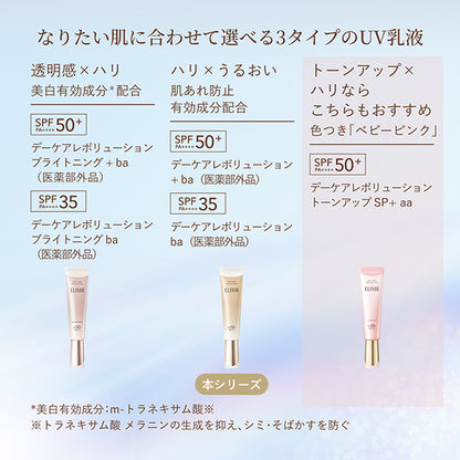 ELIXIR Day Care Revolution+ba, SPF50+ PA++++, 35ml, Fresh and smooth to use