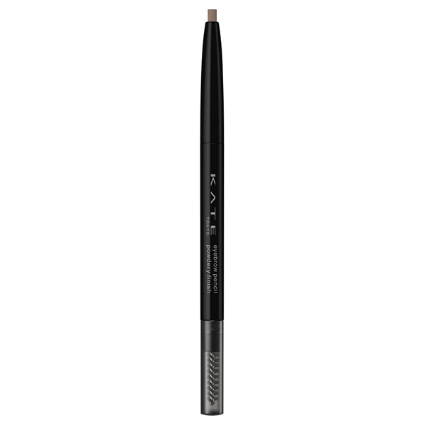 KATE Eyebrow Pencil Powdery Finish (02 Olive Brown), 0.24g