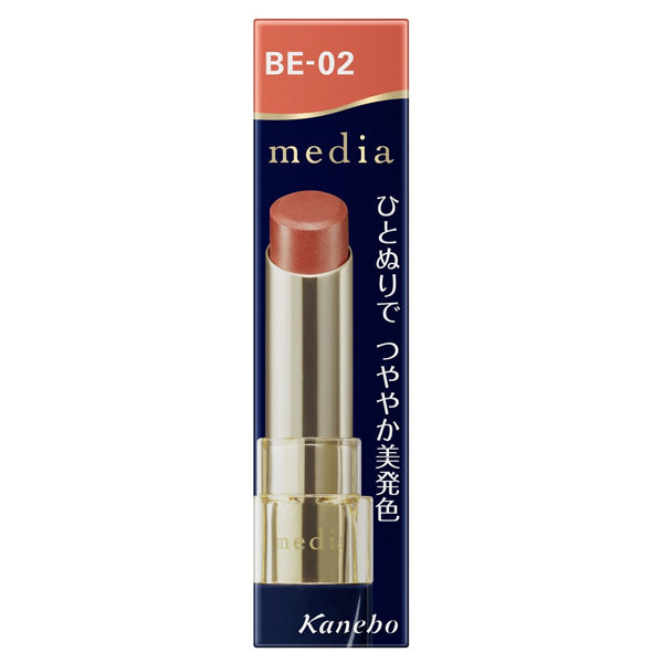 media Bright Up Rouge, BE-02, 3.1g, Fragrance-free