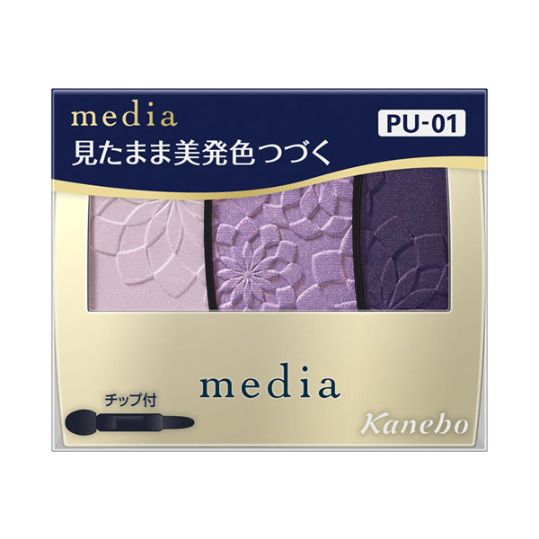 media Gradient Color Eyeshadow N (PU-01)