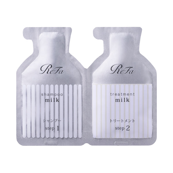 ReFa Milk Protein Shampoo & Treatment, 10ml (White Floral Musk)