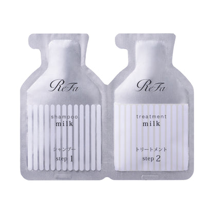 ReFa Milk Protein Shampoo & Treatment, 10ml (White Floral Musk)