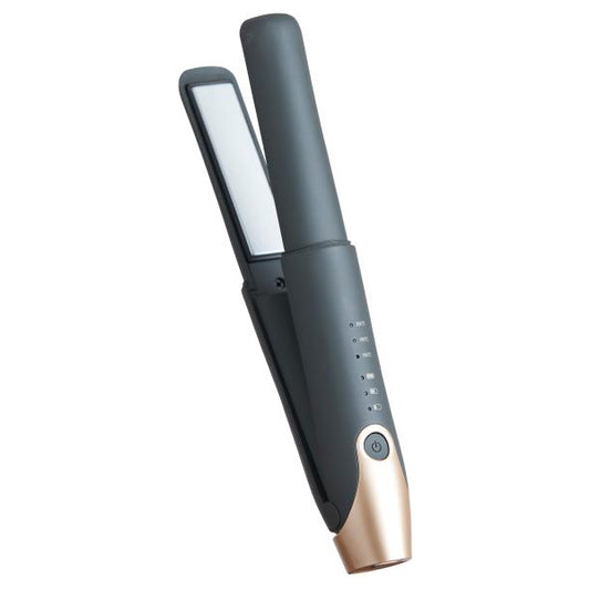 Rone Japan Agetsuya Cordless Mini Iron II Straight & Curl (Gray)
