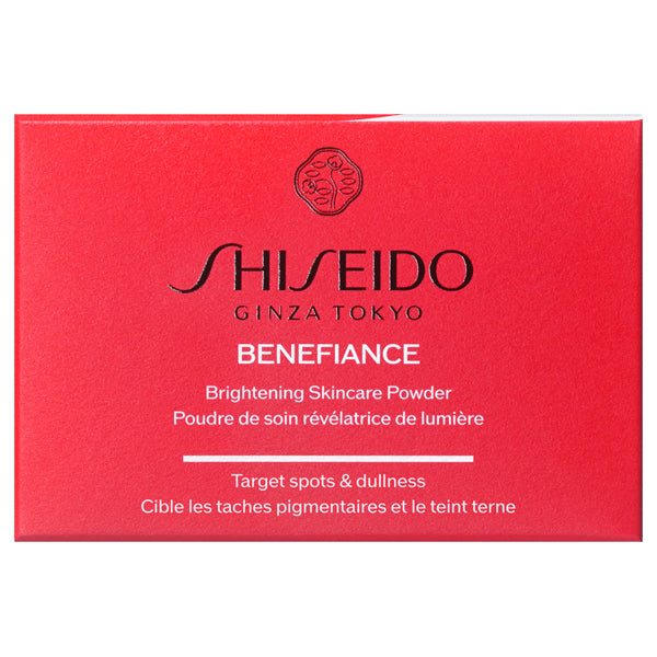 SHISEIDO Benefiance Brightening Skin Care Powder, 25g, Green Floral Scent