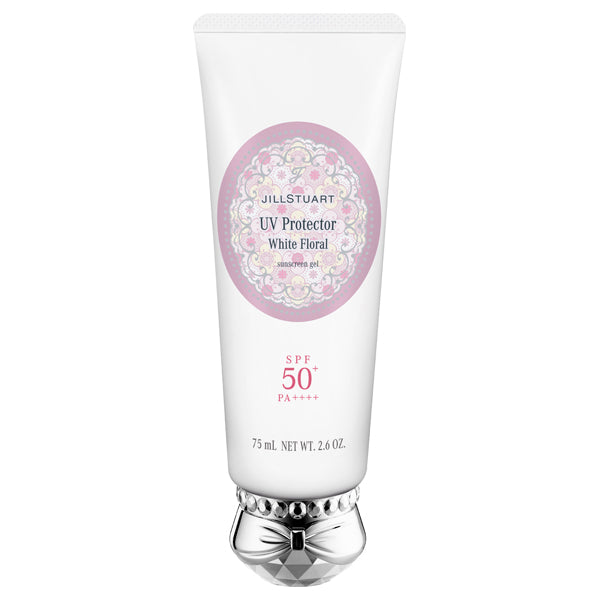 JILL STUART White Floral UV Protector SPF50, 75g
