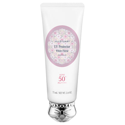 JILL STUART White Floral UV Protector SPF50, 75g