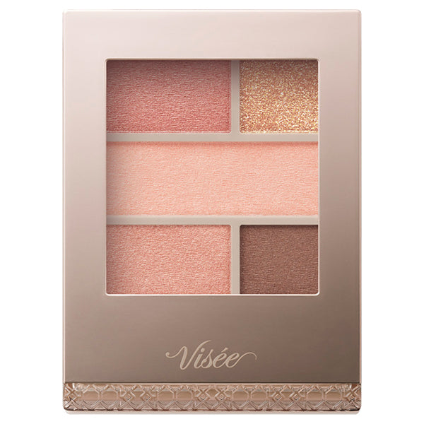 VISEE Double Mood Eyes, OR-4 Coral Mood, 4.8g, Fragrance-free