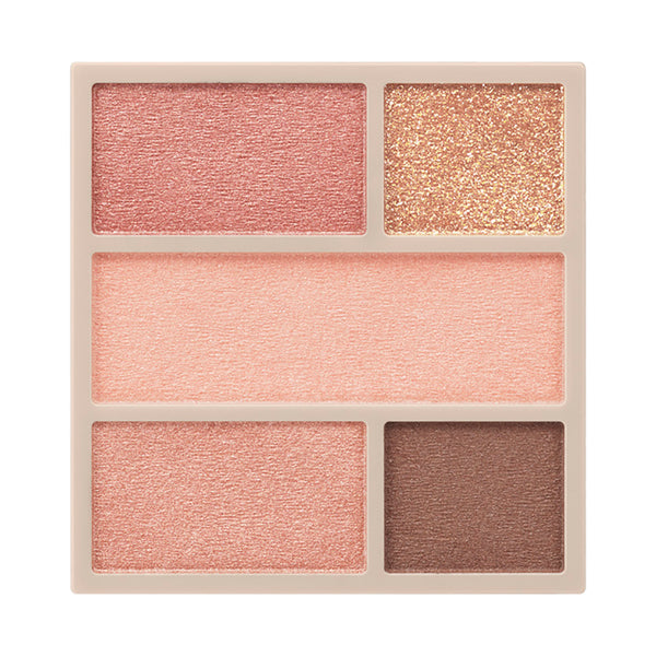 VISEE Double Mood Eyes, OR-4 Coral Mood, 4.8g, Fragrance-free