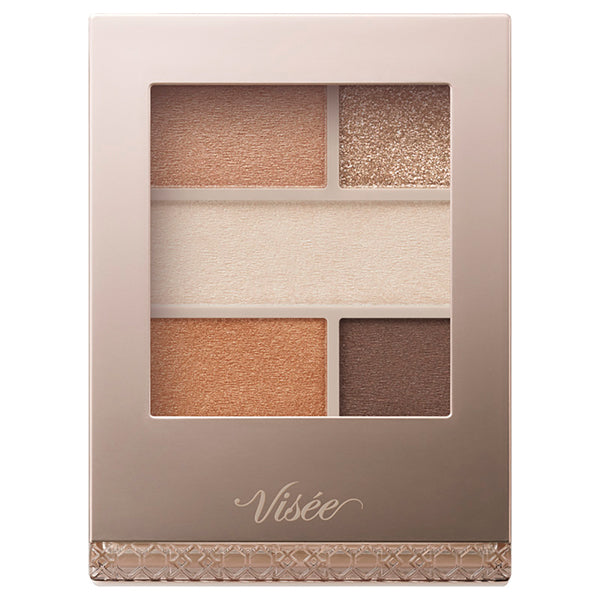 VISEE Double Mood Eyes, BR-2 Camel Mood, 4.8g, Fragrance-free