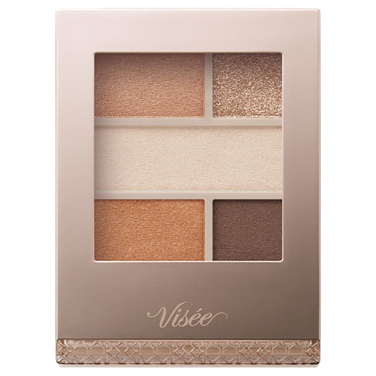 VISEE Double Mood Eyes, BR-2 Camel Mood, 4.8g, Fragrance-free