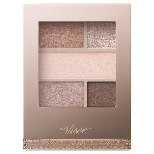 VISEE Double Mood Eyes, BR-1 Cashmere Mood, 4.8g, Fragrance-free