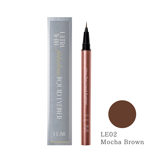 Ultra Thin Liquid Eyeliner, LE02 Mocha Brown, 32g