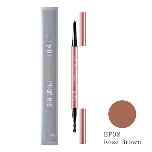 ILM Ultra Fine Triangle Eyebrow Pencil (EP02 Rose Brown)