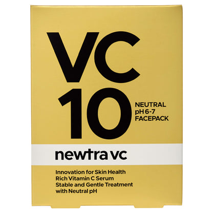 Newtra VC Facial Mask Pure Newtra 10, 4 Pack