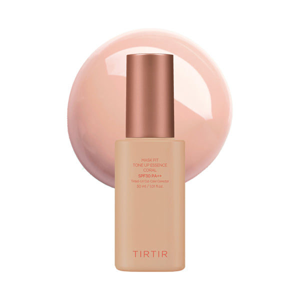 TIRTIR MASK FIT TONE UP ESSENCE, SPF30 PA++, CORAL, 30ml