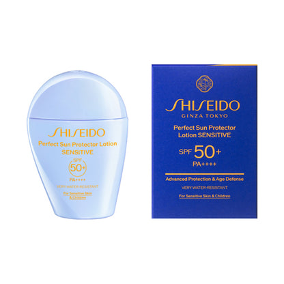 SHISEIDO Perfect Sun Protector Lotion Sensitive, SPF50+ PA++++, 50ml