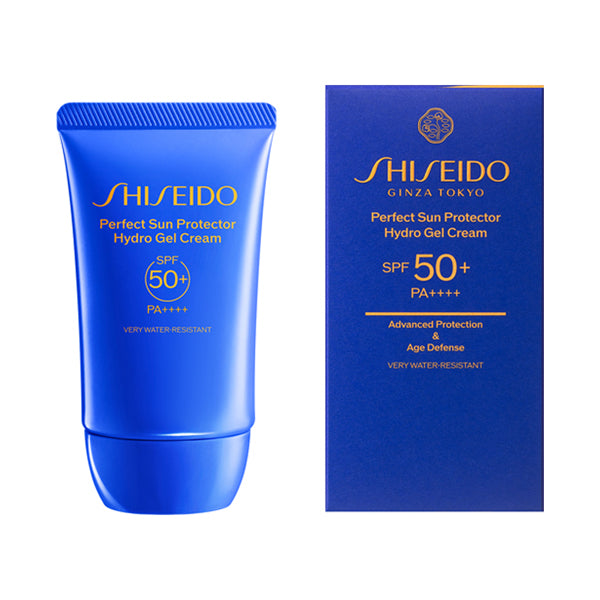 SHISEIDO Perfect Sun Protector Hydro Gel Cream, SPF50+ PA++++, 50g, Citrus Floral Scent