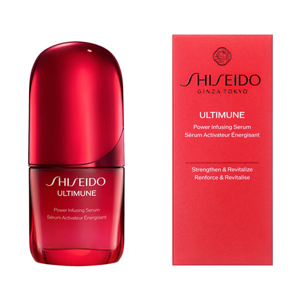 SHISEIDO Ultimune Power Infusing Serum, 30ml, Green Floral Scent