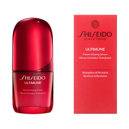 SHISEIDO Ultimune Power Infusing Serum, 30ml, Green Floral Scent