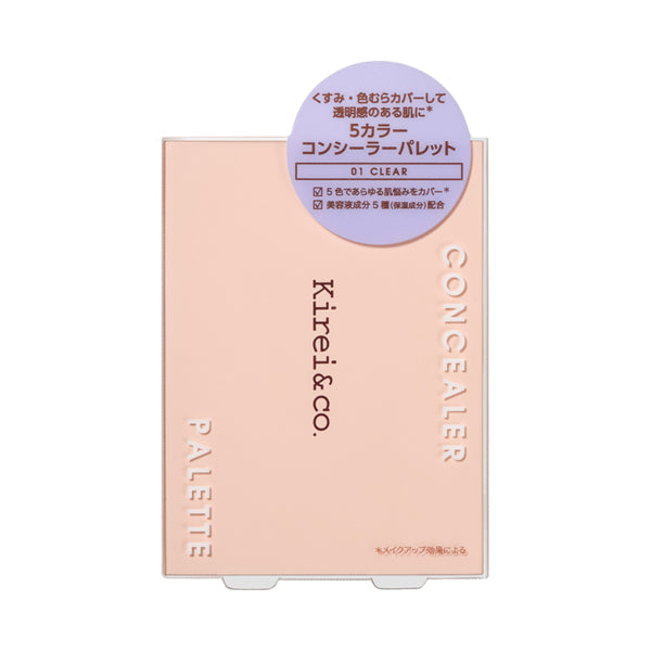 Kirei＆co. 5-Color Concealer Palette (01)