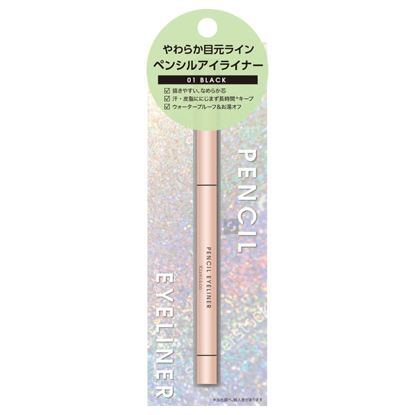 Kirei＆co. Pencil eyeliner, 01, 0.1g