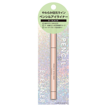 Kirei＆co. Pencil eyeliner, 01, 0.1g