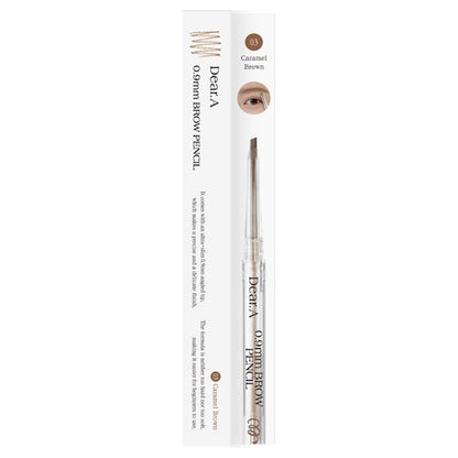 Dear.A Brow pencil, 03 Caramel Brown, 0.07g