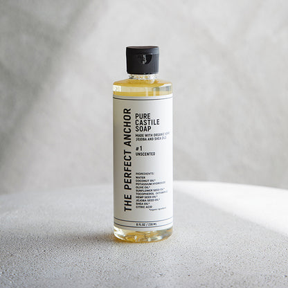 The Perfect Anchor Pure Castile Soap, 236ml (Unscented)