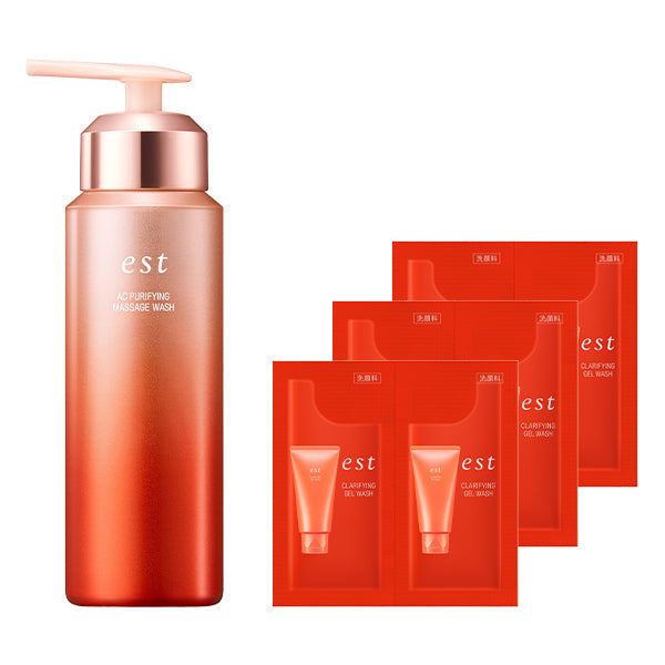 est AC Purify Massage Wash Set, 170g, (2.5g x 2) 3 pieces