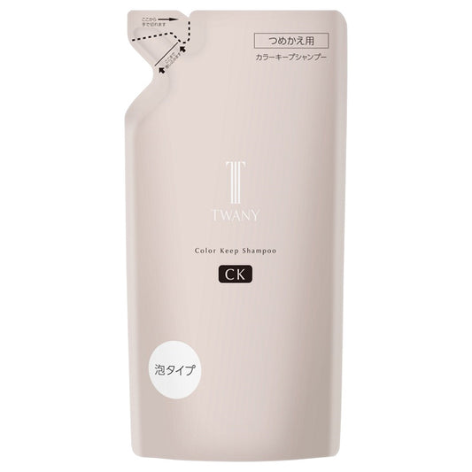 TWANY Color Keep Shampoo, Refill, 350ml, Herbal Garden