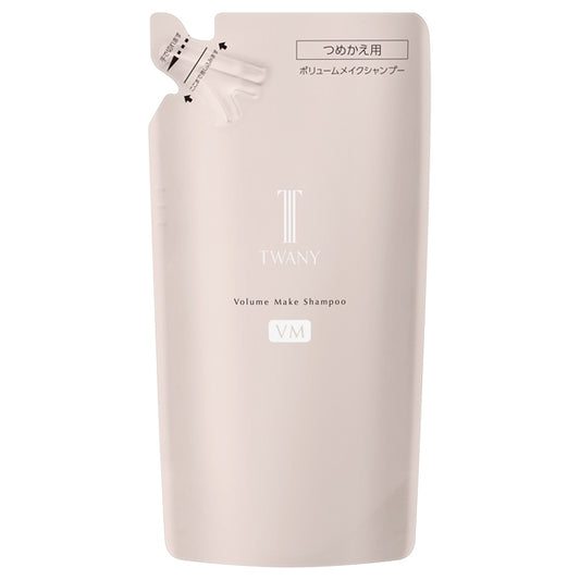 TWANY Volume Make Shampoo, Refill, 350ml, Herbal Garden