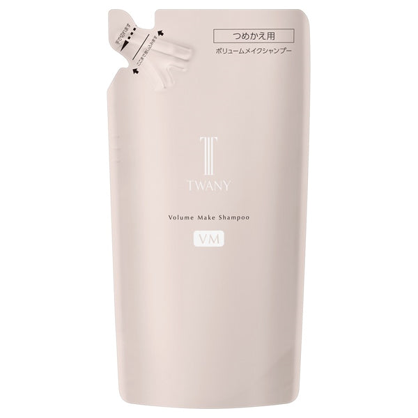 TWANY Volume Make Shampoo Refill, 350ml (Herbal Garden)