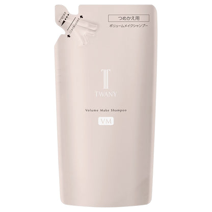 TWANY Volume Make Shampoo Refill, 350ml (Herbal Garden)