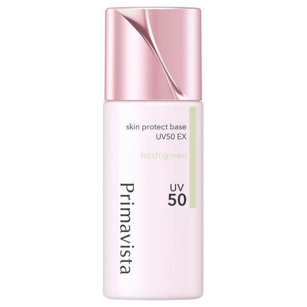 Sofina Primavista Skin Protect Base Sebum-Resistant UV50 EX, SPF50 PA+++, Fresh Green, 25ml
