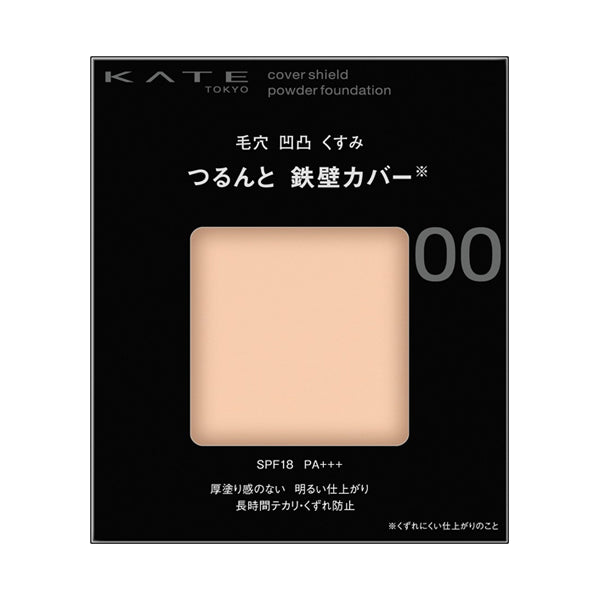 KATE Cover Shield Powder Foundation, SPF18 PA+++, Refill, 00, 9g