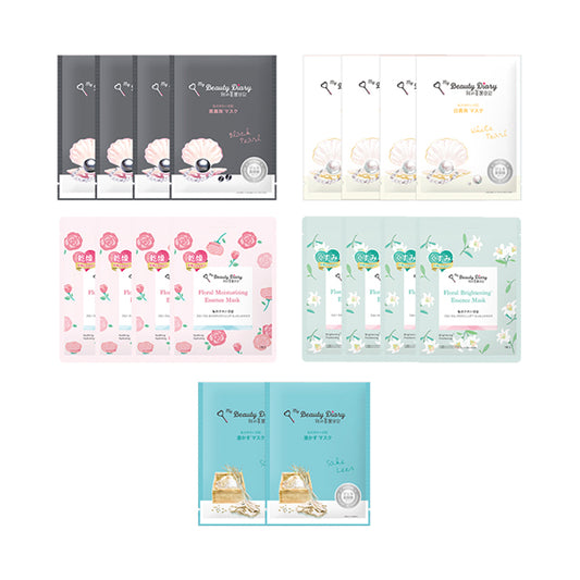 Moisturizing & Dullness Care Set, 23ml x 18 sheets