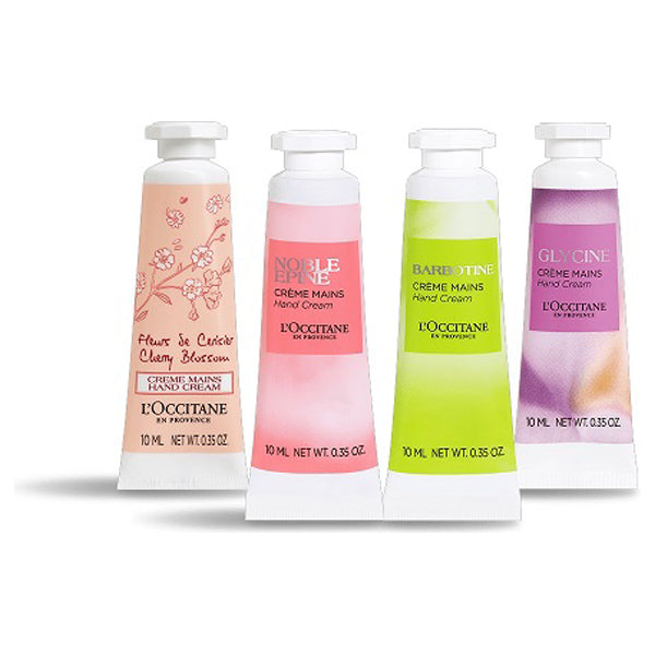 L'Occitane Hand Cream Gift with Happiness, 10ml×4