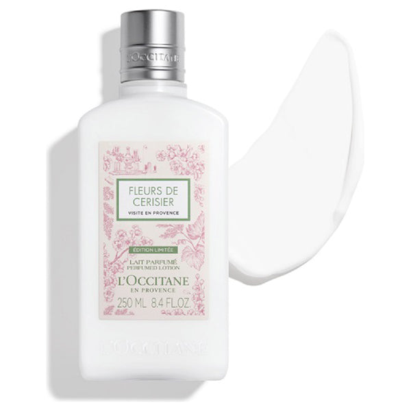 L'Occitane White Muscat Cherry Blossom Body Milk, 250ml