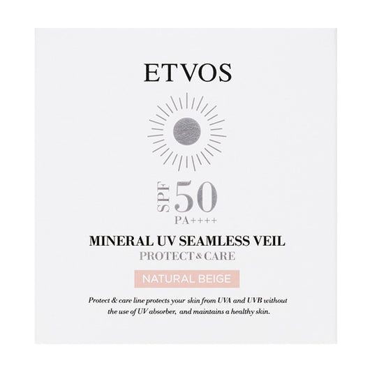 Mineral UV Seamless Veil, SPF50, PA++++, Natural Beige, 9g