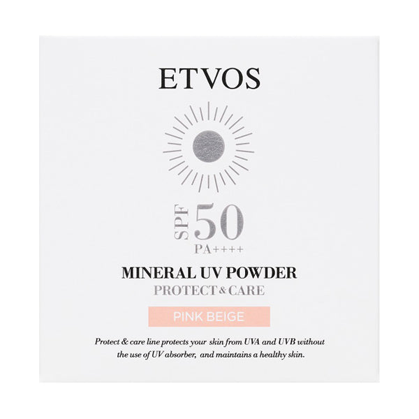 ETVOS Mineral UV Powder X, SPF50 PA++++, Pink Beige, 5g