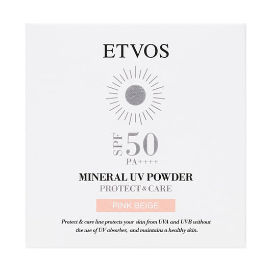 ETVOS Mineral UV Powder X, SPF50 PA++++, Pink Beige, 5g