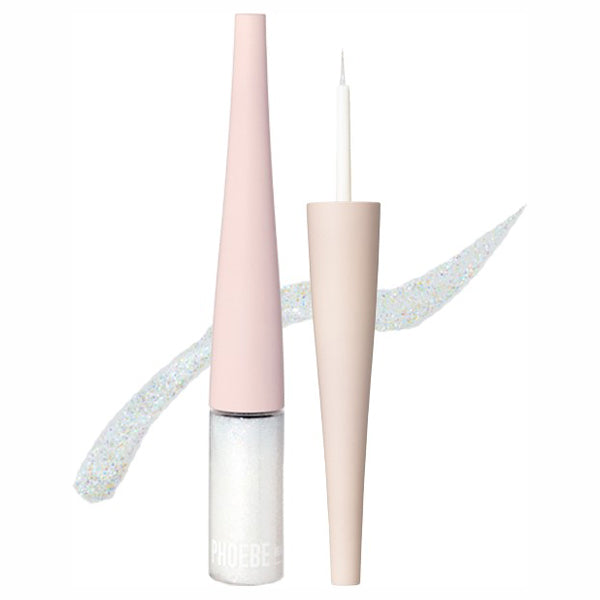 PHOEBE BEAUTY UP Eyelash Serum N2 & Multi Glitter Snow Clear, 5ml/4g