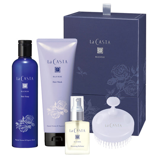 La Casta Blue Rose Premium Coffret, 300ml, 230g, 20ml, 1 piece